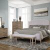 Open Nightstand With 2 Drawers - Sand - Image 4