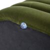 Fuji - Upholstered Oval Storage Bench - Olive Green - Image 6