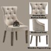 Gabrian - 7 Pieces Dining Room Set, Reclaimed - Beige / Gray - Image 12