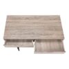 Computer Desk For Home Office, Laptop, Storage Drawers, Contemporary Versatile Placement - Taupe - Image 5