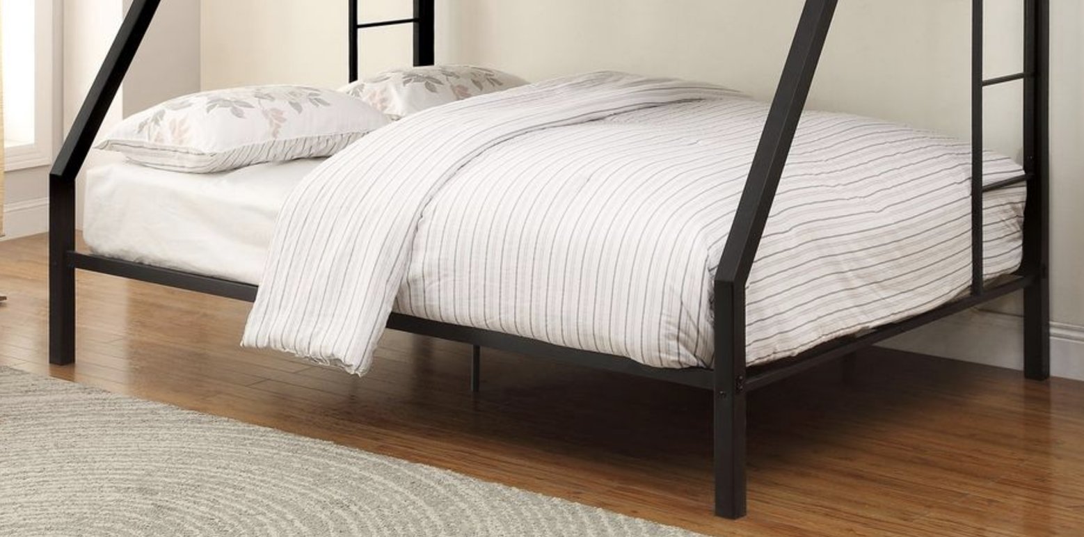 Limbra - Twin Long Queen Bunk Bed - Black - Image 7