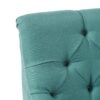 Nicole - French Style Upholstered Loveseat With Tufted Backrest - Teal - Image 13