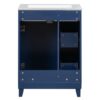 Bathroom Vanity Cabinet With Sink - Blue - Image 16