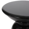 Outdoor Metal End Table Large - Black - Image 8