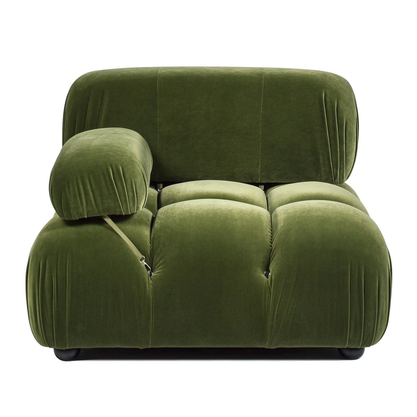 Marcel - Bubble Modular Modern Lounge Arm Chair - Olive Green - Image 4