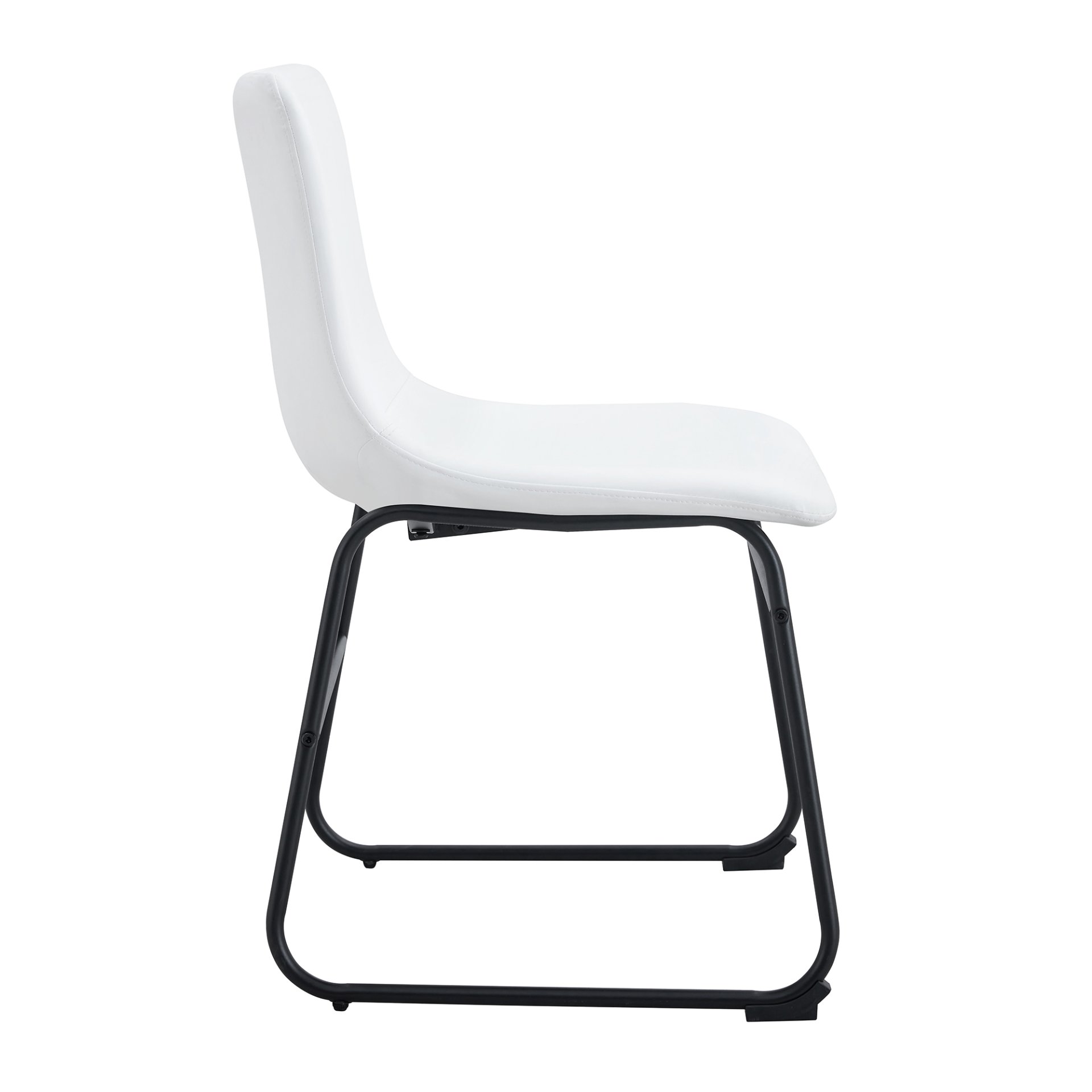 (Set of 4) Classic Chairs, A Stylish Seat Perfect For Modern Minimalist And Industrial Style Environments - White - Image 16