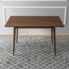 Mary - Modern Style Solid Wood Rectangular Dining Kitchen Table - Brown - Image 7