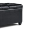 Sienna - Storage Ottoman Bench - Midnight Black - Image 6