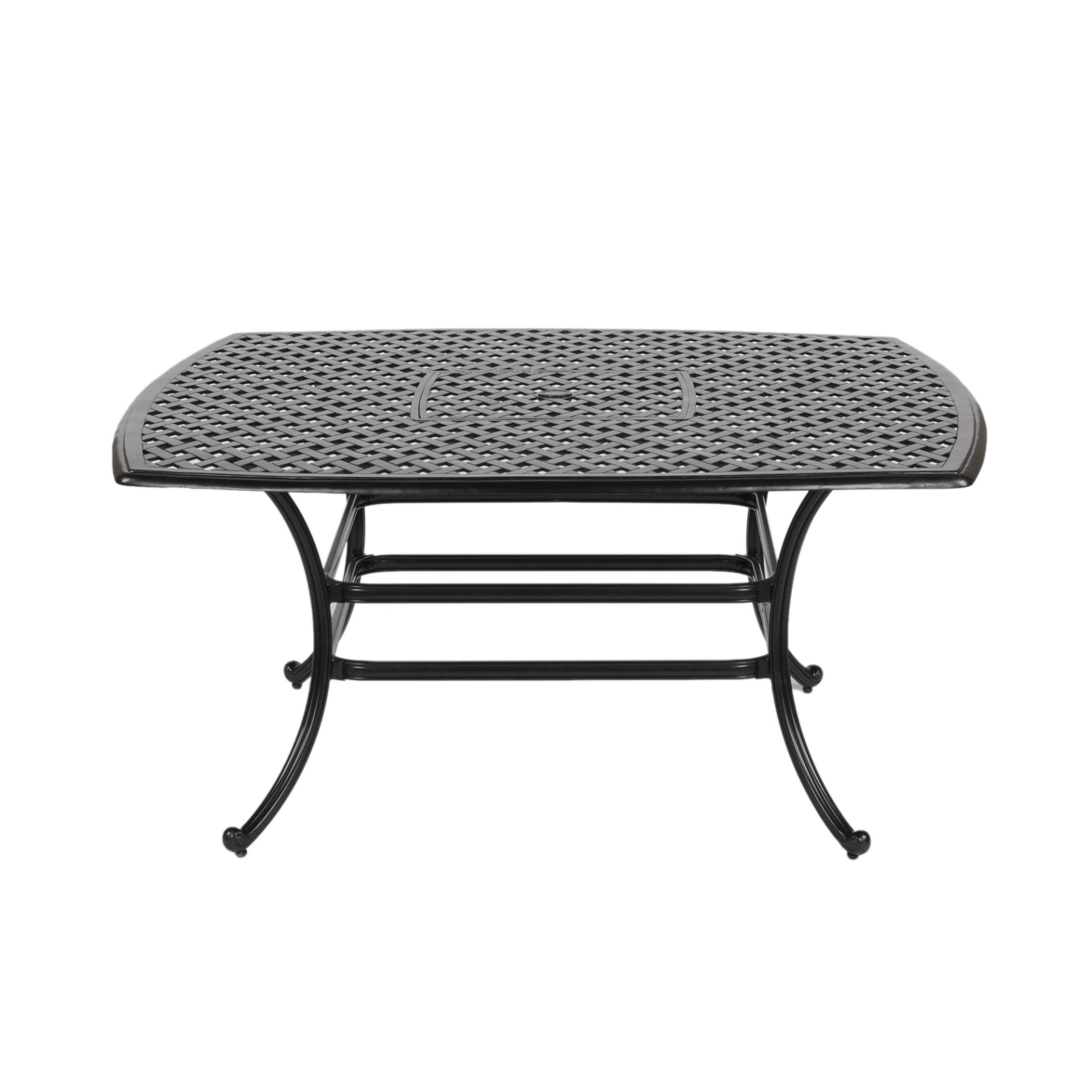 64" Square Dining Table - Dark Lava Bronze - Image 4