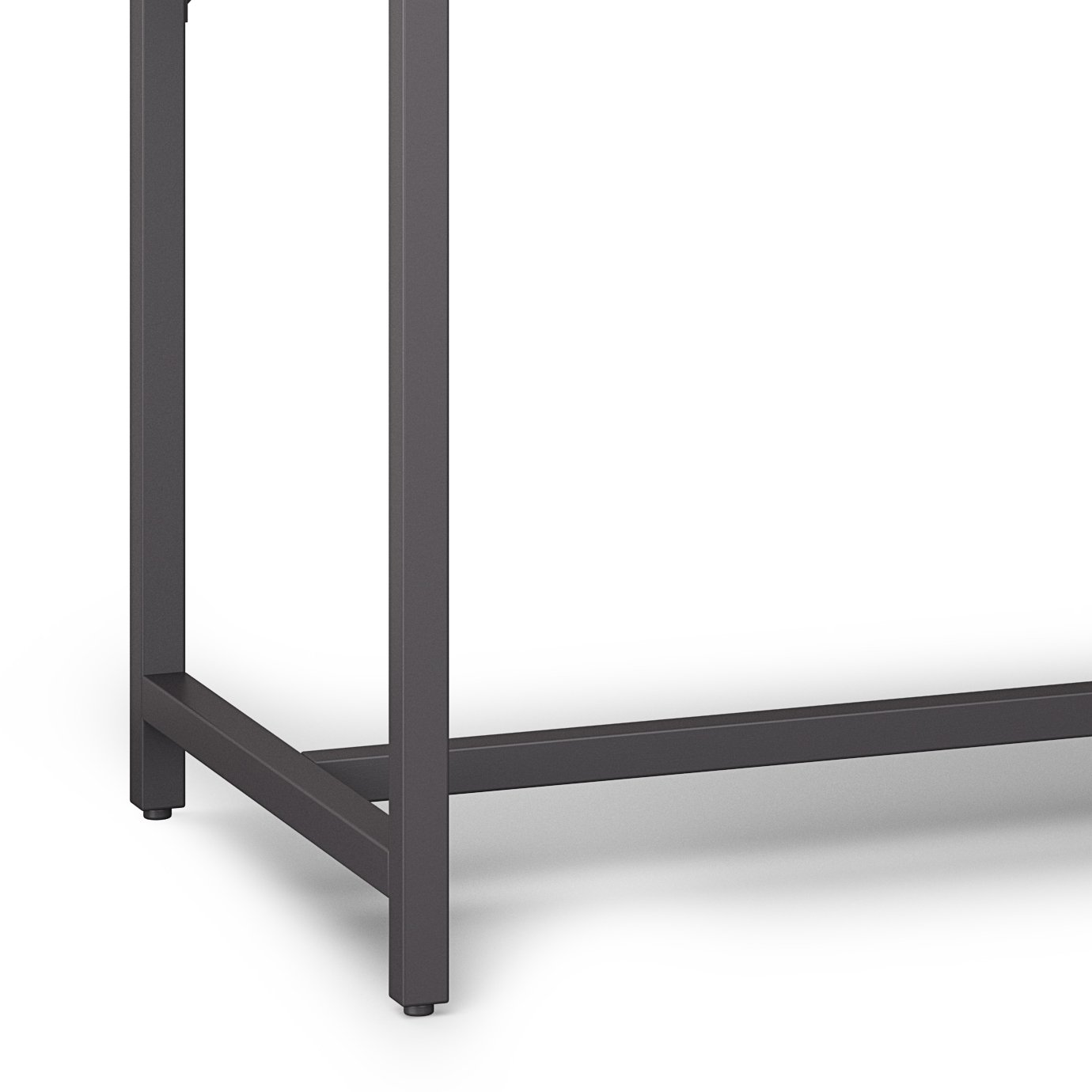 Banting - Mid Century Wide Desk - Distressed Gray - Image 5