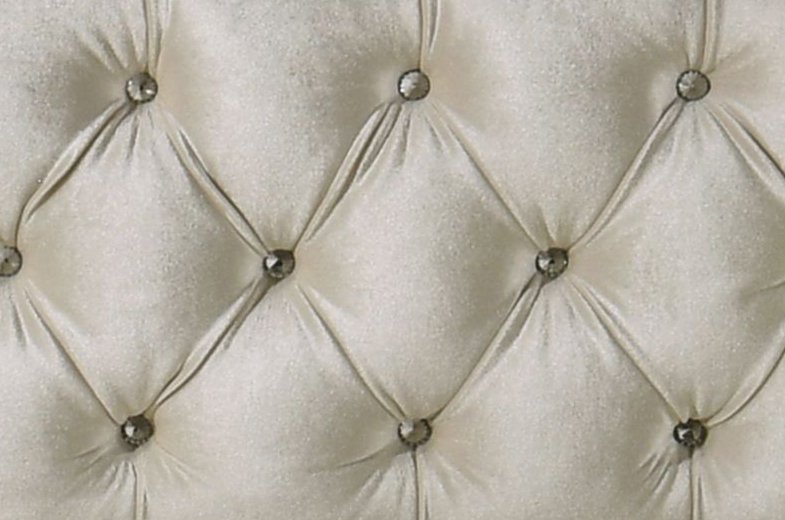 Lucienne - Eastern King Bed With LED - Beige - Image 6