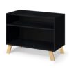 Livia - Multi Purpose Changing Table - Black, Natural - Image 13