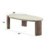 Dayana - Coffee Table - Oak / Off White - Image 6