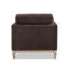 Knox - Modern Farmhouse Chaise Lounge Chair - Deep Brown - Image 5