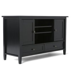 Warm Shaker - TV Media Stand Handcrafted - Black