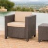 Puerta - Club Chair Outdoor Comfort Weather Resistant Cushions - Mixed Black - Image 7