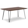 Hunter - Dining Table - Umber Brown - Image 2
