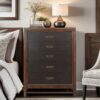 Branson - 5 Drawer Chest, Two Tone - Brown - Image 3