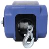 Reversible Electric 12V Trailer Winch For Boats Up To 6000 Lbs With Galvanized Wire Rope And Casing - Blue - Image 5