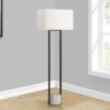 Lighting, Floor Lamp, Contemporary - Black / Beige - Image 3