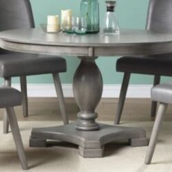 Waylon - Dining Table - Gray / Oak