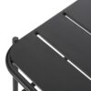 Modern Outdoor Iron Conrad Side Table - Matte Black - Image 6
