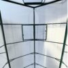 6.3'*10.2'*7' Polycarbonate Greenhouse, Heavy Duty Outdoor Aluminum Walk-In Green House Kit With Rain Gutter, Vent And Door For Backyard Garden - Green - Image 24