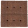 Dover - Lift Top Coffee Table Storage Ottoman - Brown - Image 4