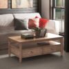 Warm Shaker - Coffee Table - Rustic Natural Aged Brown - Image 6