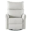 29.92" 270 Power Swivel Rocker Recliner Chair, Electric Glider Reclining Sofa With USB Ports, Power Swivel Glider, Rocking Chair Nursery Recliners For Living Room Bedroom - Light Gray - Image 15