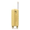 Set 3 Pieces 20" / 24" / 28" Abs Spinner Wheel Luggage, Matching Color, With Combination Lock - Yellow - Image 26