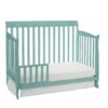 Riley - 4 In 1 Convertible Crib - Turquoise - Image 8