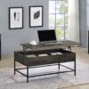 Cliff - 3 Piece Lift Top Coffee And End Table (Set of 2) - Brown - Image 6