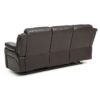 Comfortable Reclining Sofa - Dark Brown - Image 4