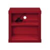 Cargo - Nightstand With USB - Red - Image 3