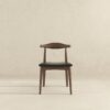 Destiny - Dining Chairs (Set of 2) - Black / Dark Brown - Image 3