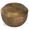 Timmons - Cast Aluminum Coffee Table - Brown - Image 3