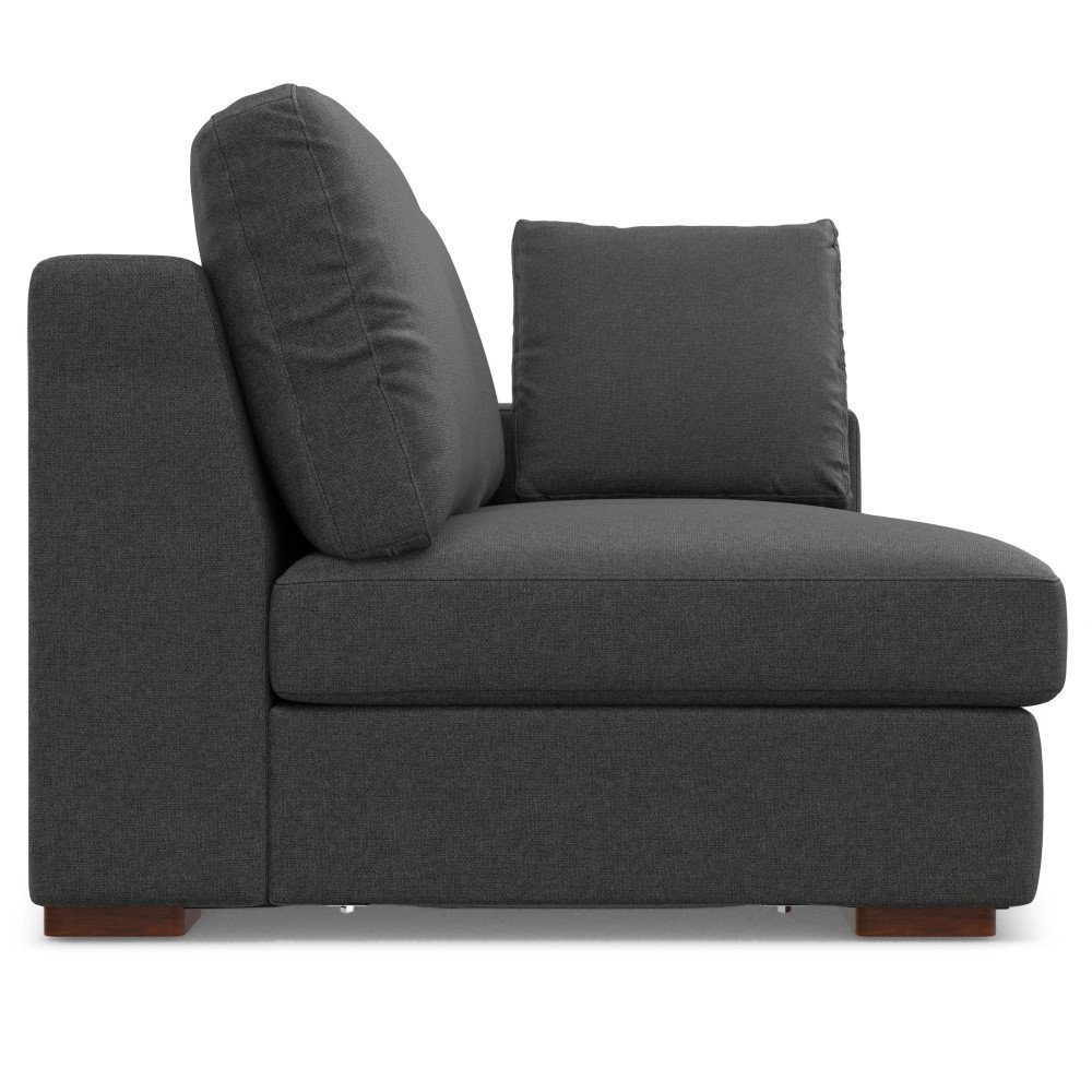 Charlie - Deep Seater Left Sectional Sofa - Gray - Image 15