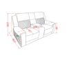 Alicia - Console Reclining Loveseat - Gray Black - Image 3