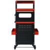 4 Level Multi Purpose Trolley For Diagnostics - Black / Red - Image 10