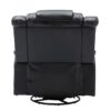 360° swivel And Rocking Home Theater Recliner Manual Recliner Chair With Wide Armrest For Living Room - Black - Image 19