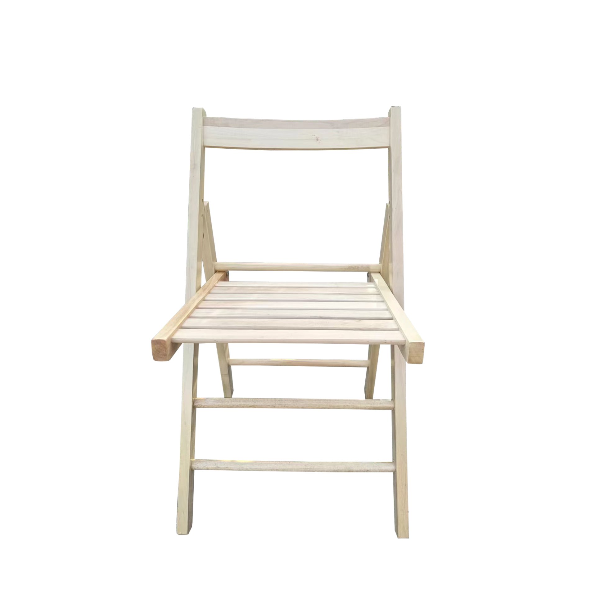 Folding Chair, Foldable Style (Set of 2) - Natural - Image 6