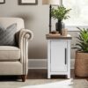 Hampton - Chairside Table - Jasmine Whitewash / Barnwood - Image 7