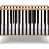 Deux - Remi 3 In 1 Convertible Island Crib - Natural / Black - Image 8