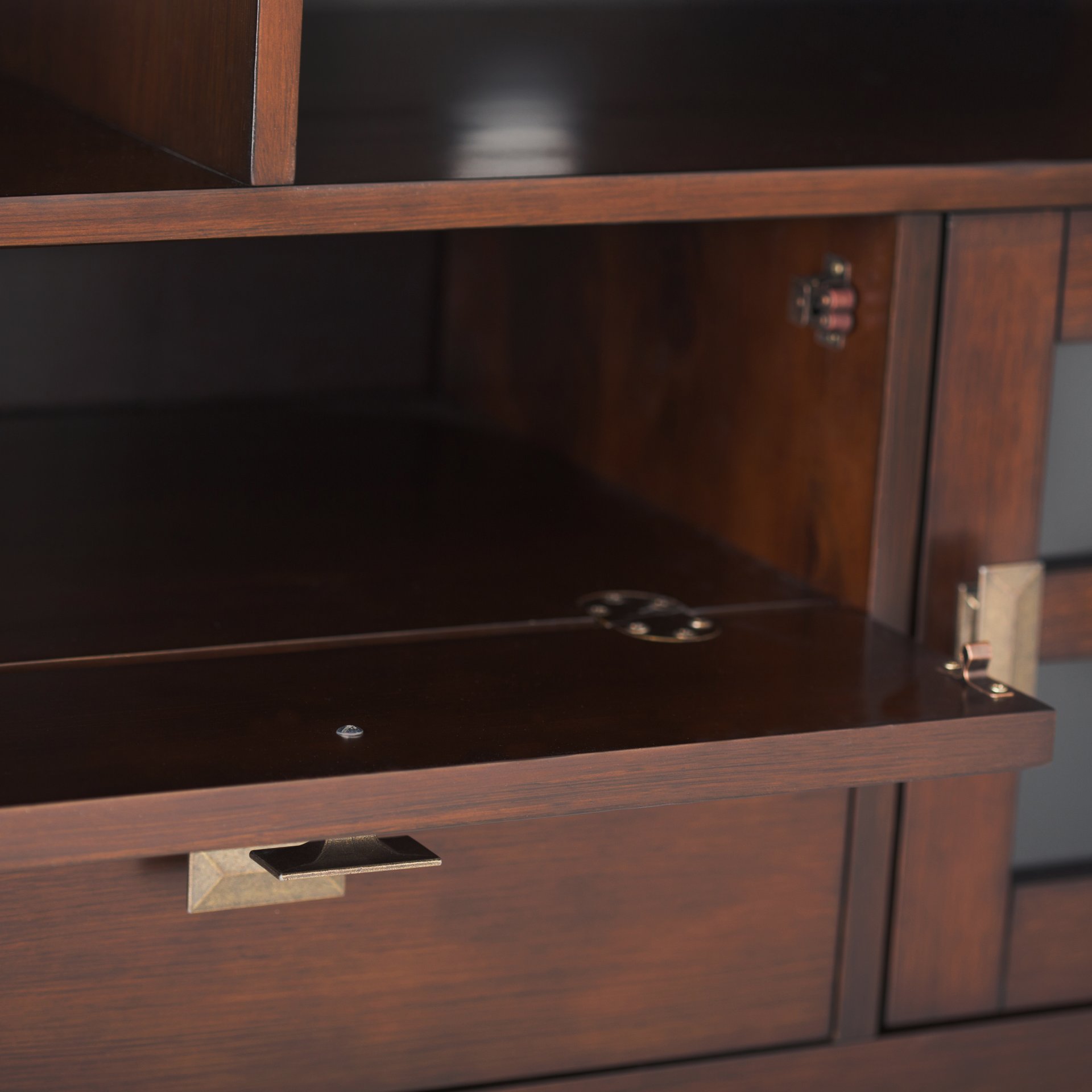 Artisan - TV Media Stand - Russet Brown - Image 2