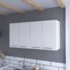 Kitchen Cabinet Durham Four Doors - White - Image 2