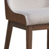 Ginny - Boucle Velvet Side Chair (Set of 2) - Walnut - Image 5