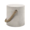 Gene - Fiber Concrete Accent Table - Gray - Image 2
