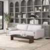 Anthony - Linen Sofa - Light Beige - Image 5
