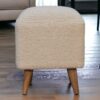 Squoval - Bench - Cream / Brown - Image 9